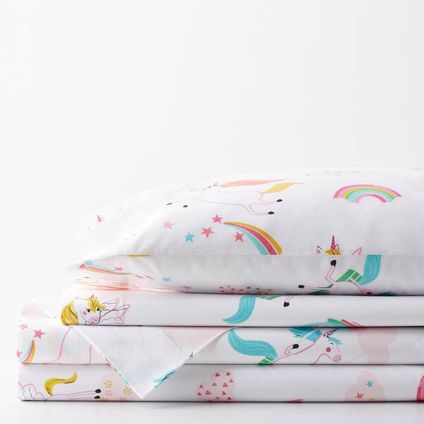 unicorn queen bed sheets
