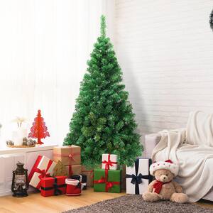 5 ft. Green Holiday Season PVC Artificial Christmas Tree Indoor Outdoor Stand