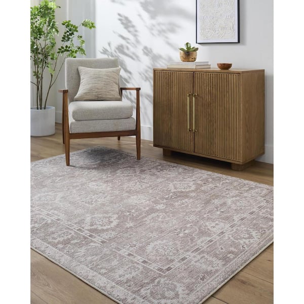 Galey Alix x Livabliss Collins Avenue II Vintage Oushak Area Rug, 9'11 in. x 14' (10' x 14'), Brown