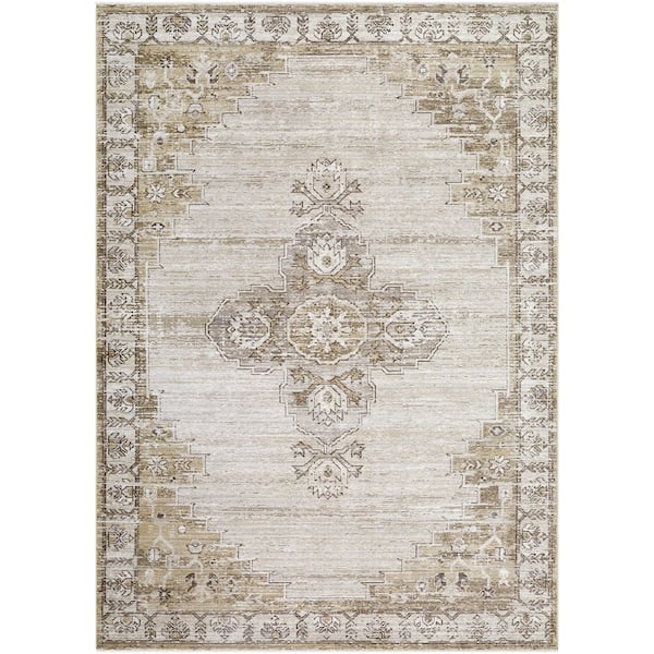 Fifth Avenue FIF-2304 8 ft. x 12 ft. Machine Woven Rug, Gray