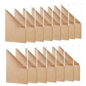 Pro Space 12 in. x 12in. x 1/4 in. Clear Acrylic Cut Plexiglass Durable ...