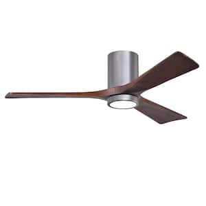 Irene-3HLK 52 in. Integrated LED Indoor/Outdoor Pewter Ceiling Fan with Remote and Wall Control Included