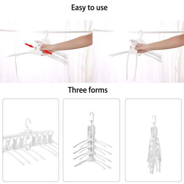 OOK 58-Pieces Lightweight Decor hangers in Plastic Storeagable Container  9984638 - The Home Depot