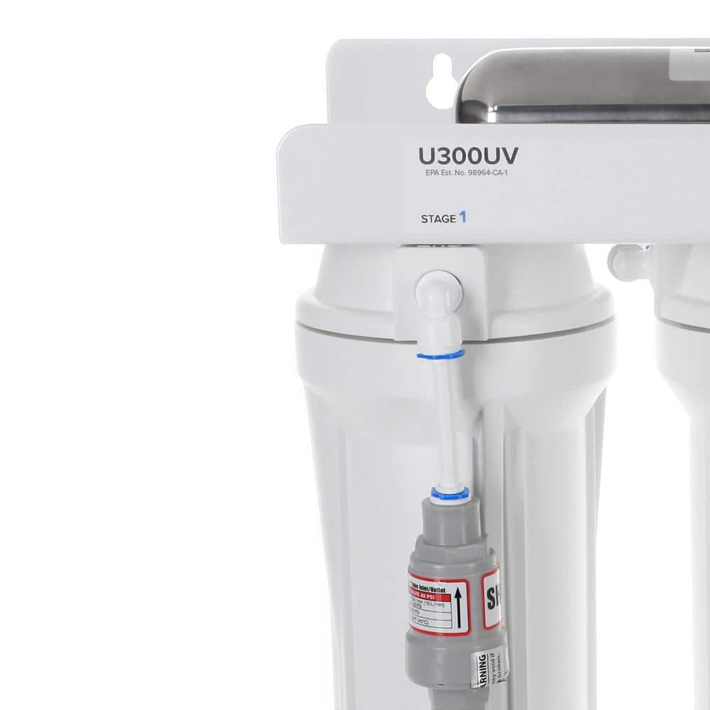 U300UV 4-Stage Under-Sink UV Water Filtration System