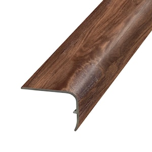 Copper 1.32 in. Thick x 1.88 in. Wide x 78.7 in. Length Vinyl Stair Nose Molding