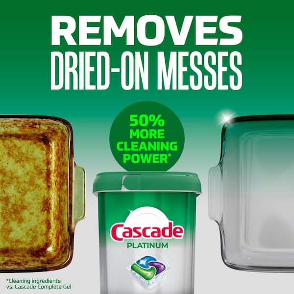 Cascade Platinum ActionPacs with Dawn Fresh Scent Dishwashing