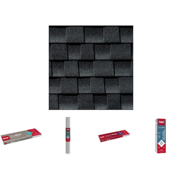 WeatherWatch  Barrier, FeltBuster  Underlayment, Pro-Start 120 lin. ft. Strip, Timberline HDZ, Seal-A-Ridge
