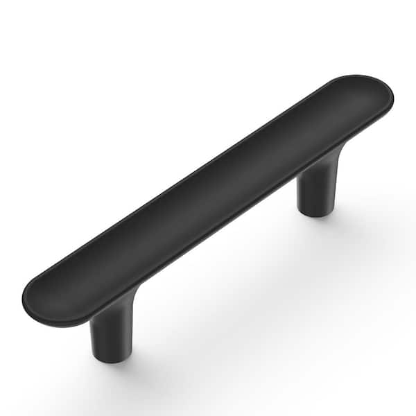 HICKORY HARDWARE Maven 3 in. (76.2 mm) Matte Black Cabinet Pull