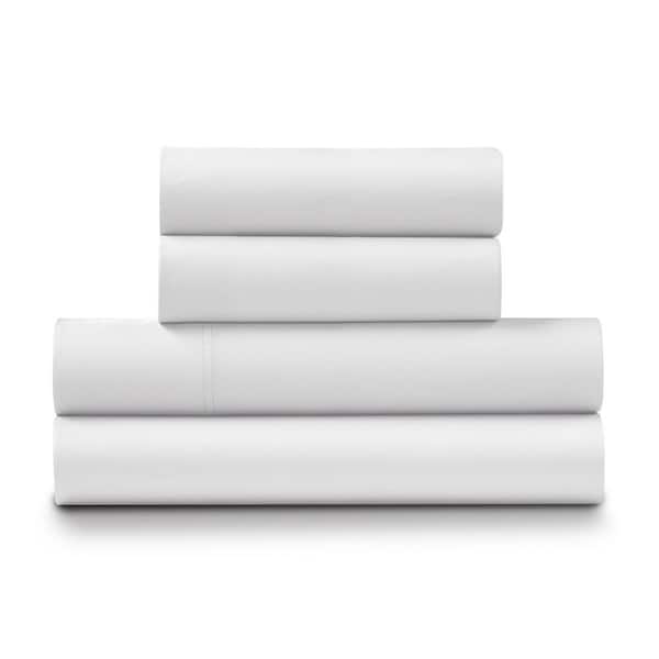 ELLA JAYNE Bamboo Deep-Pocket 4-Piece California King Sized, Ivory Sheet Set