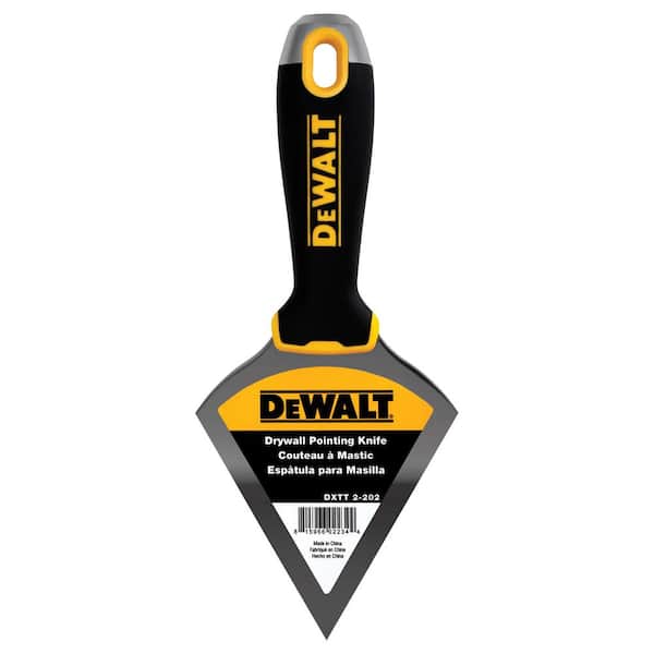 DEWALT 3.5 in. Stainless Steel Pointing Joint with Soft Grip Handle