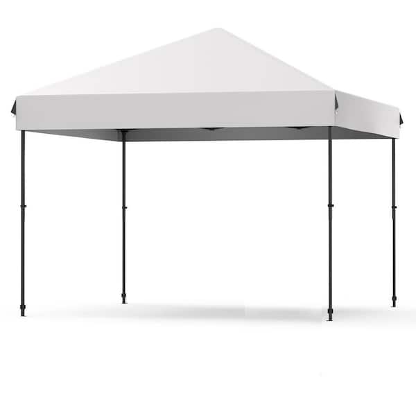 Unbranded Pop Up Canopy Tent 10 ft. x 10 ft. Outdoor Canopy One-Person Set Up Heavy Duty Commercial Instant Tent Shelter