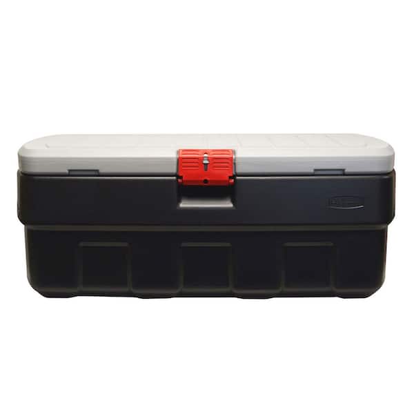 Rubbermaid 24 Gallon ActionPacker Storage Bin, Heavy Duty, Lockable, Black,  Included Lid - AliExpress
