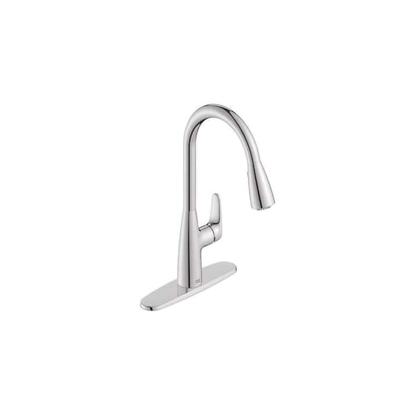 American Standard Colony Pro Single Handle Pull Down Sprayer Kitchen Faucet in Polished Chrome
