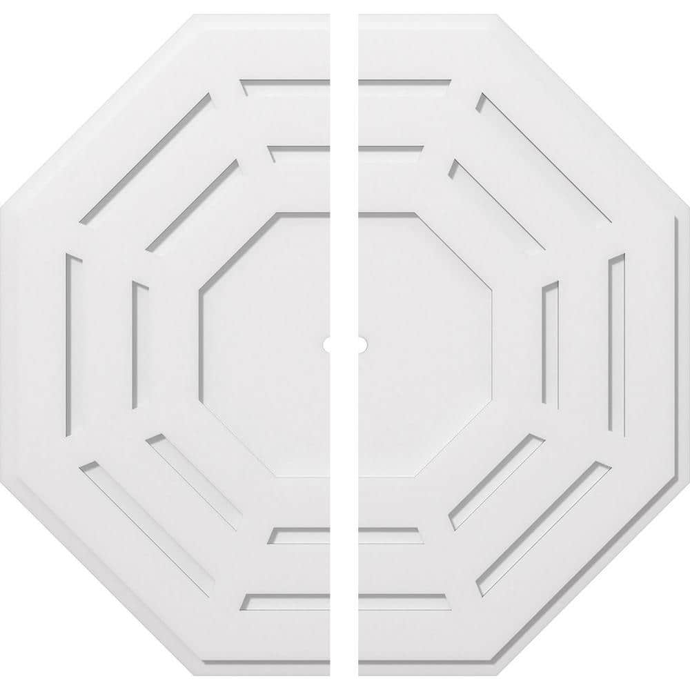 1 in. P X 16 in. C X 40 in. OD X 1 in. ID Westin Architectural Grade PVC Contemporary Ceiling Medallion, Two Piece price history on PriceWatchPro