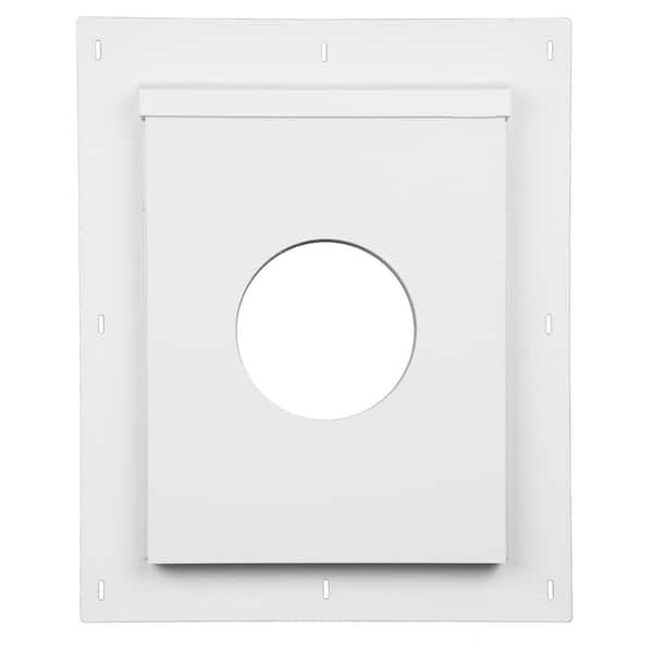 SturdiMount 8.5 in. x 11 in. Vinyl Trim White Universal Mounting Block-5/Box
