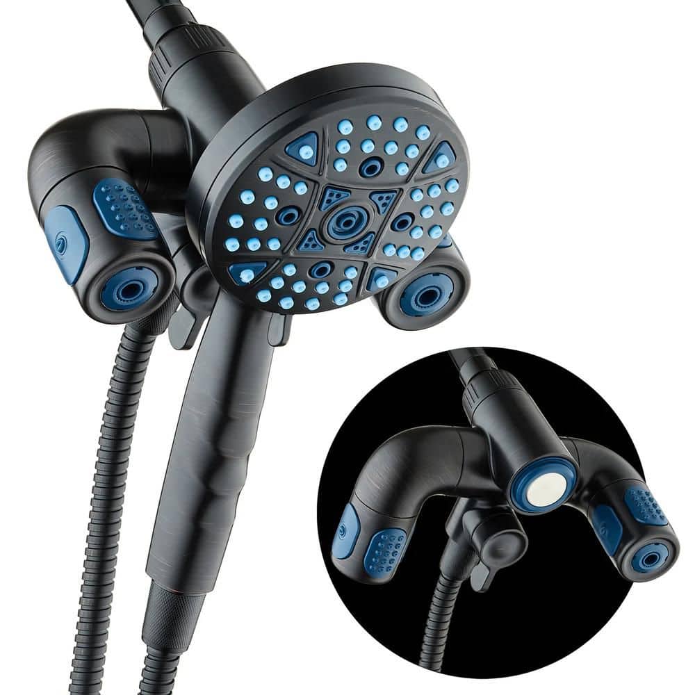 208-Spray Wall Mount Magnetic Showerhead Combo with Adjustable Arm 2.5 GPM in Oil Rubbed Bronze price history on PriceWatchPro