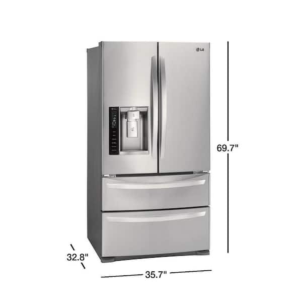 LG Electronics 26.7 cu. ft. French Door Refrigerator in Stainless
