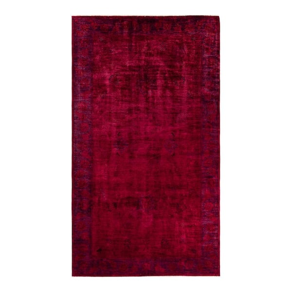 Chloe & Olivia Home Vibrance One-of-a-Kind Purple 15 ft. 7 in. x 9 ft. 1 in.Handmade Area Rug