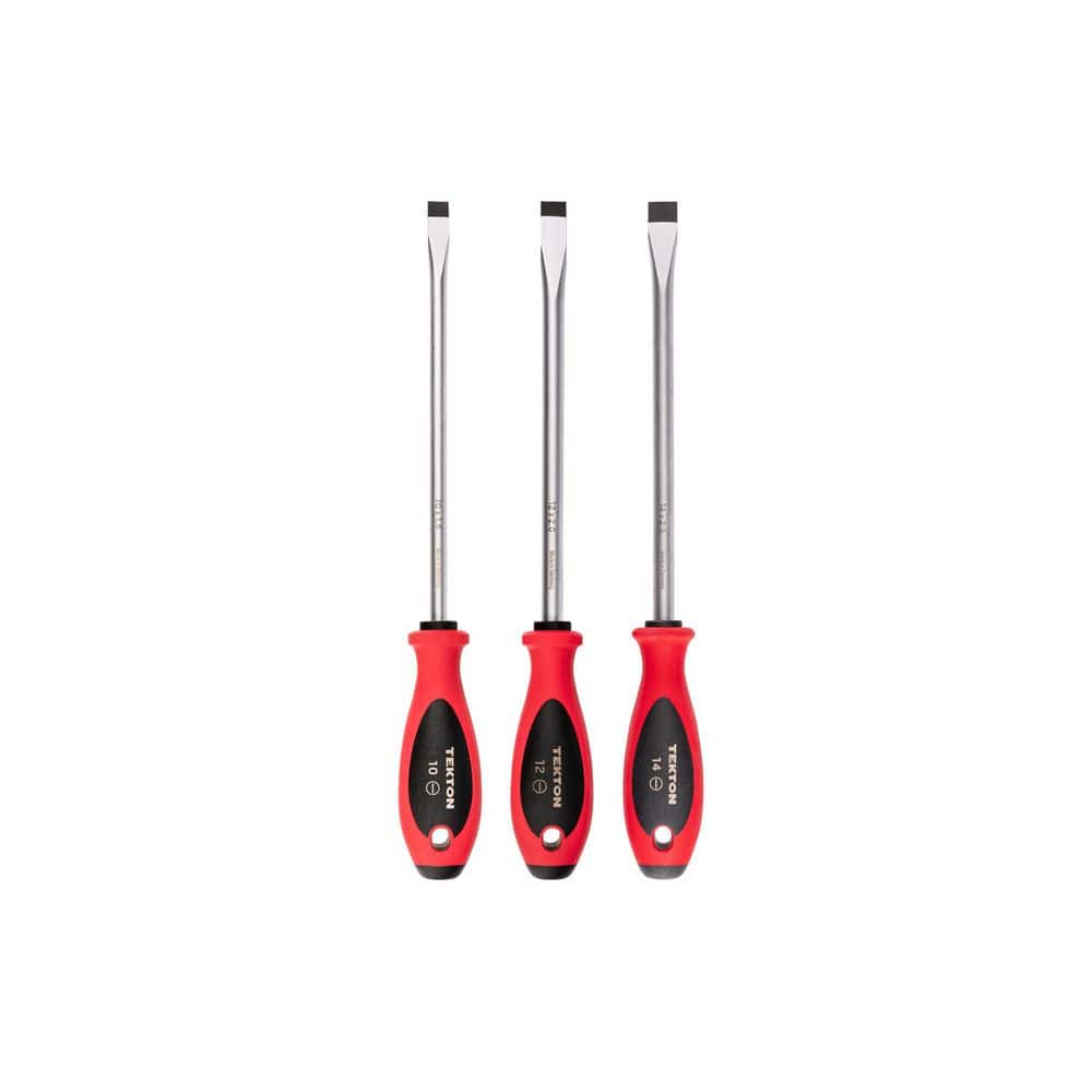 Slotted Screwdriver Set-8 Inch Shanks, 3-Piece (10-14 mm) price history on PriceWatchPro