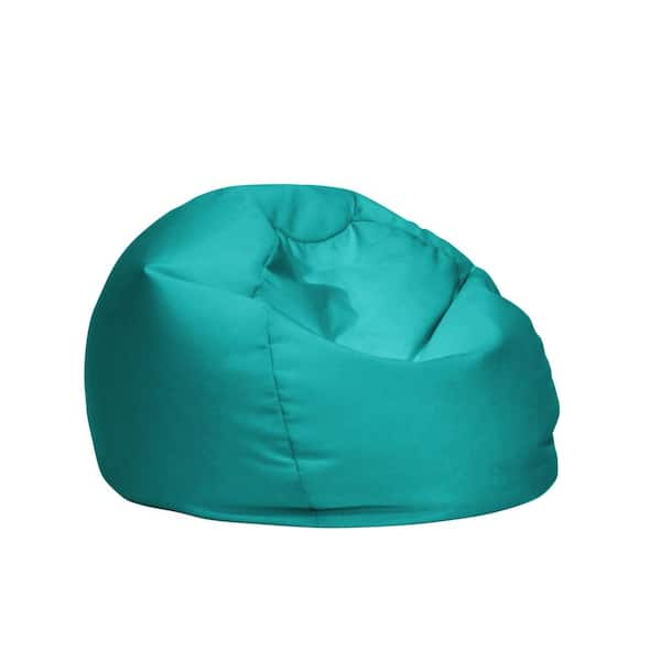 teal blue bean bag chairs