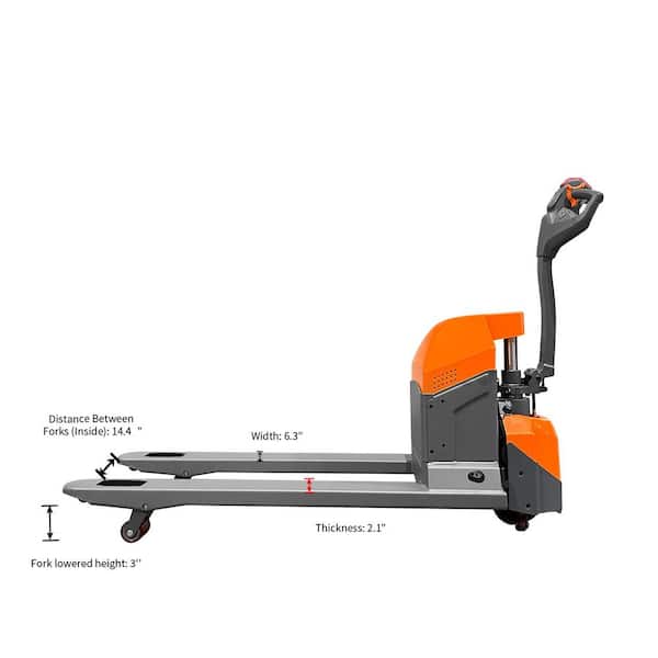 TORY CARRIER Orange 3,900 lbs. Electric Pallet Truck 24V/65AH