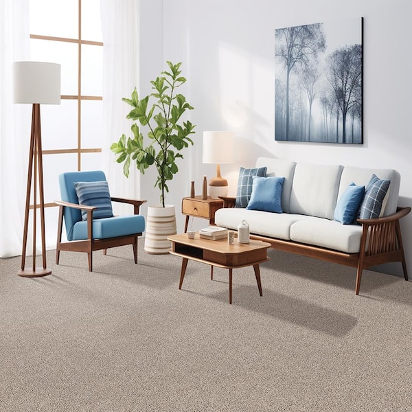 Hainsridge - Color Moonstone Indoor Texture Gray Carpet