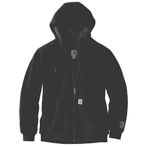 Men's XX-Large Tall Peat Cotton/Polyster Rain Defender Relaxed Fit Mid-Weight Sherpa-Lined Full-Zip Sweatshirt