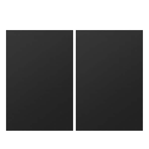 Teflon Coated Fiberglass Black Oven Liner with Non-Stick Heat Resistant Feature 2-Pack for Electric Gas Ovens