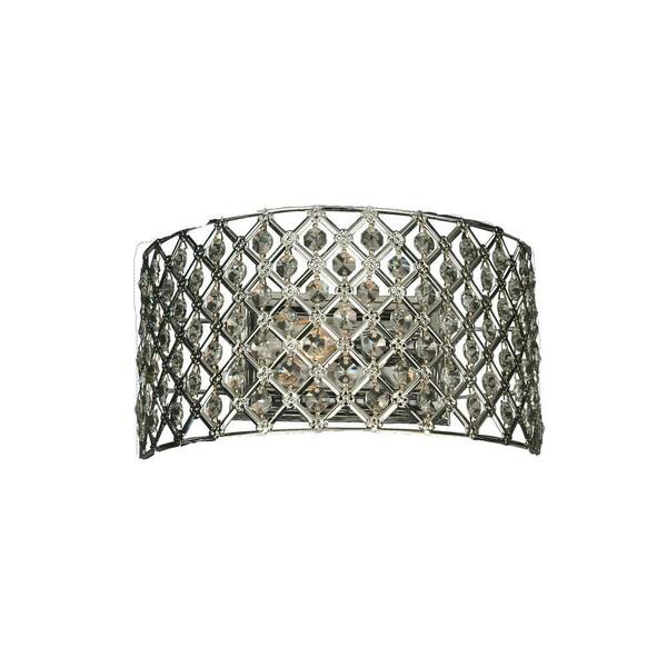 Filament Design Xavier 1-Light Silver Incandescent Wall Sconce