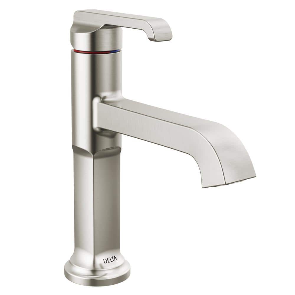 Delta Tetra SingleHandle Single Hole Bathroom Faucet Drain Kit