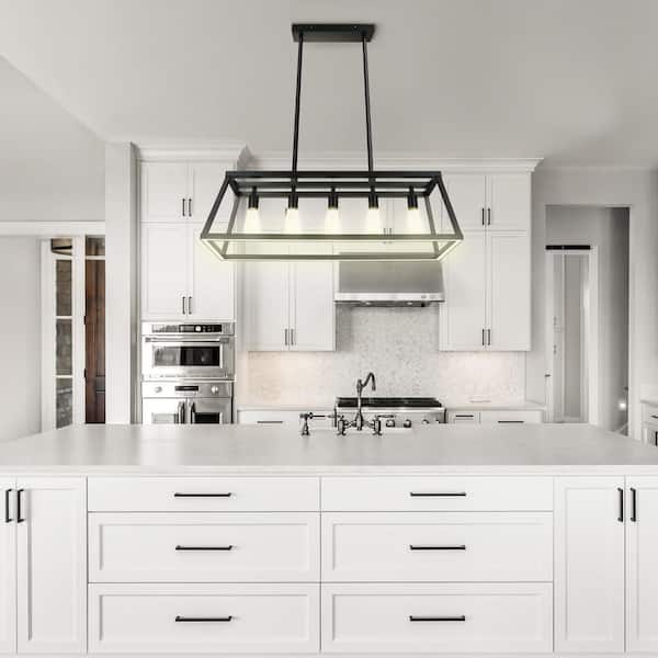 Feit Electric Katalyst 60-Watt 5-Light Matte Black Modern