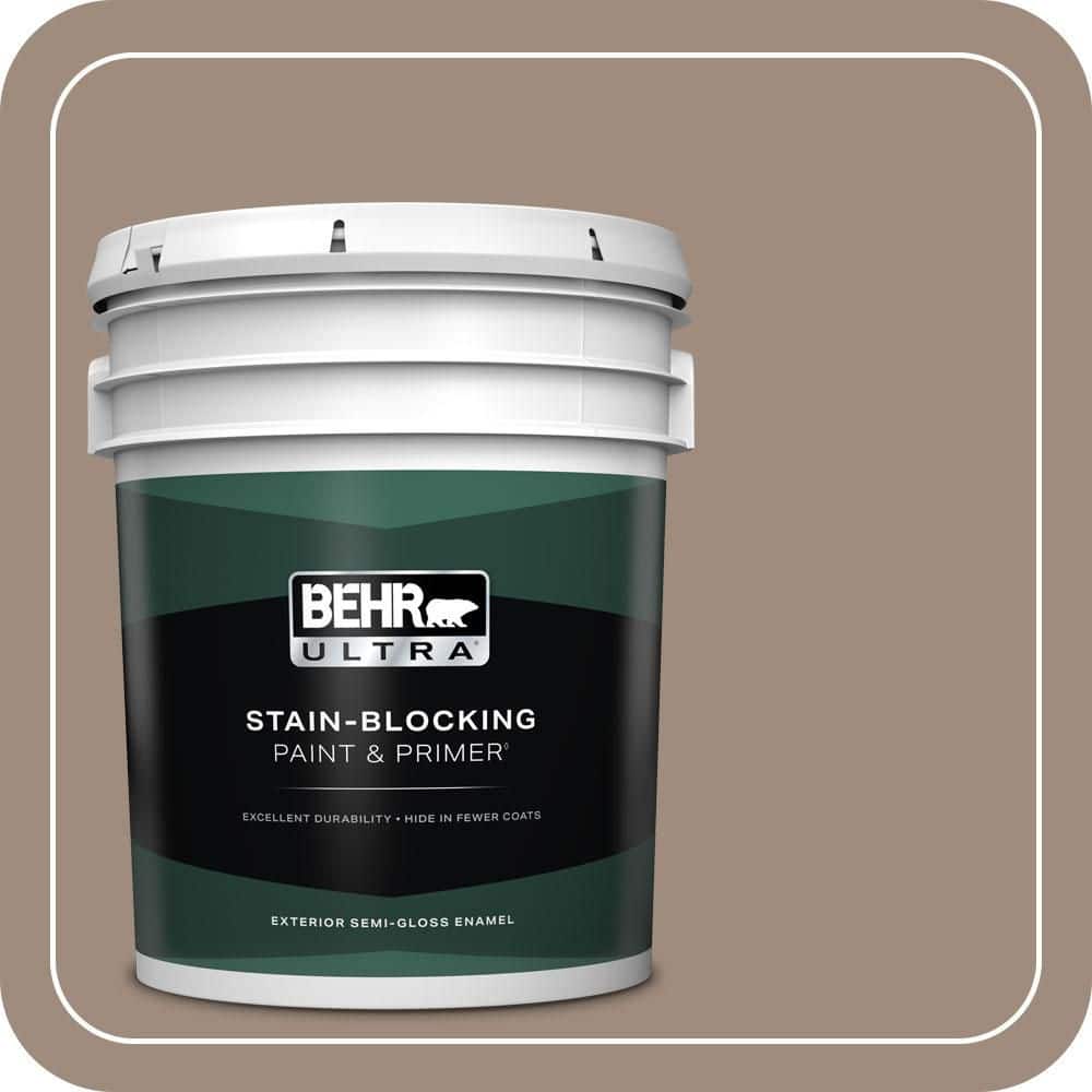 5 gal. #BXC-49 Smokey Tan Semi-Gloss Enamel Exterior Paint & Primer price history on PriceWatchPro