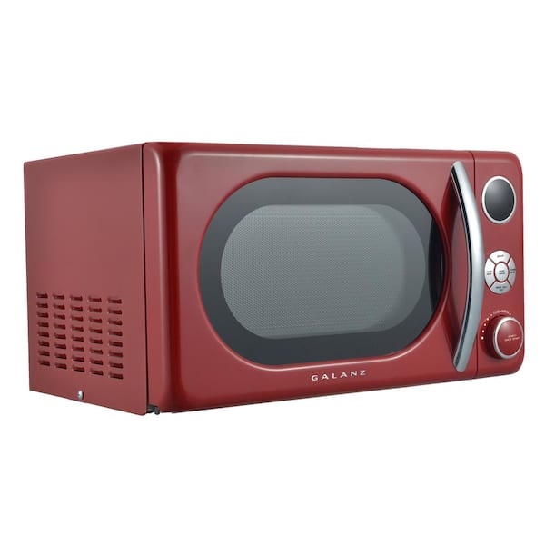 Galanz Retro 0.7 Cu. Ft. Microwave Hot rod red GLCMKA07RDR-07 - Best Buy