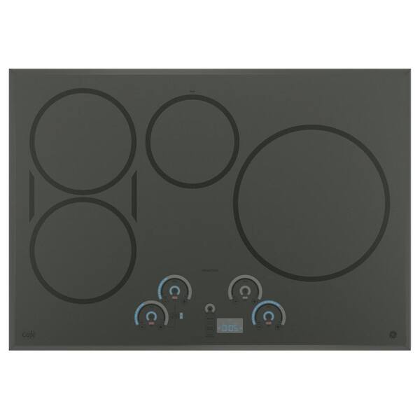 Cafe 30 in. Induction Cooktop in Stainless Steel with 4 Elements