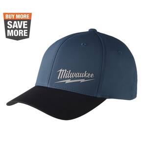 Large/Extra Large Blue WORKSKIN Fitted Hat