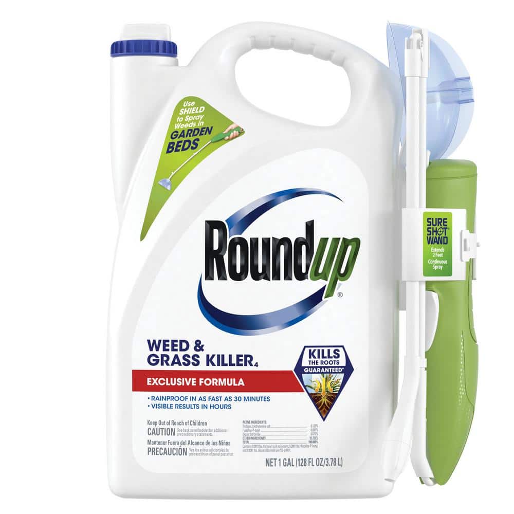 UPC 070183000050 product image for 1 Gal. Weed and Grass Killer₄ with Sure Shot Wand, Use In and Around Flower Beds | upcitemdb.com