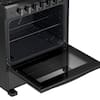 Amana 30 in. 6-Burners Freestanding Gas Range in Black LAGR2110B