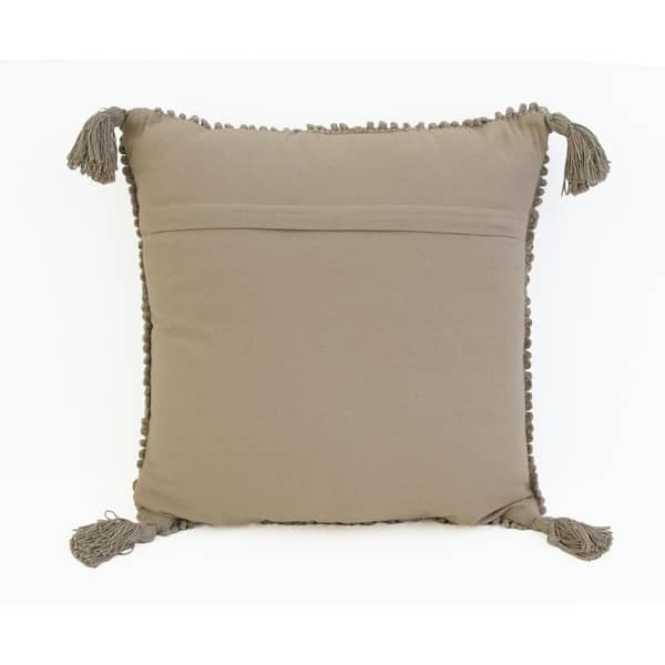 tassel throw pillow
