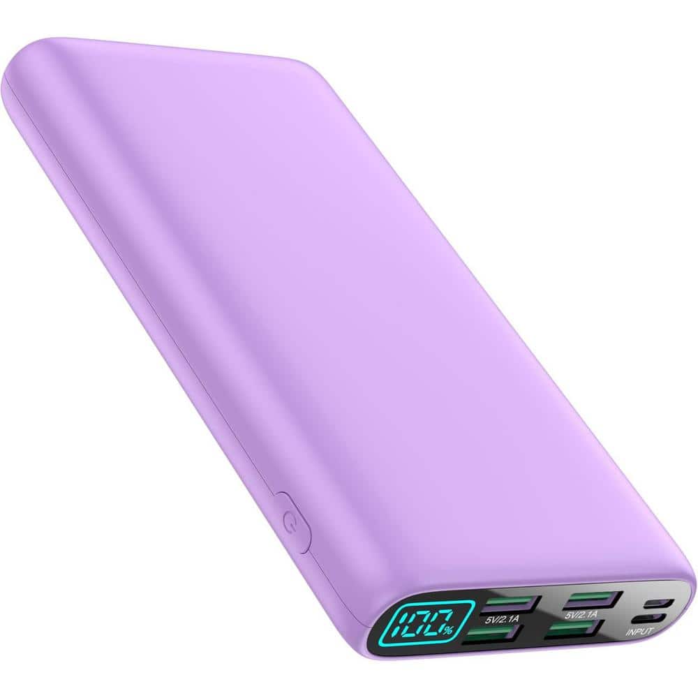 38800mAh Portable Charger Power Bank Fast Charging LCD Display with 4 USB-A
