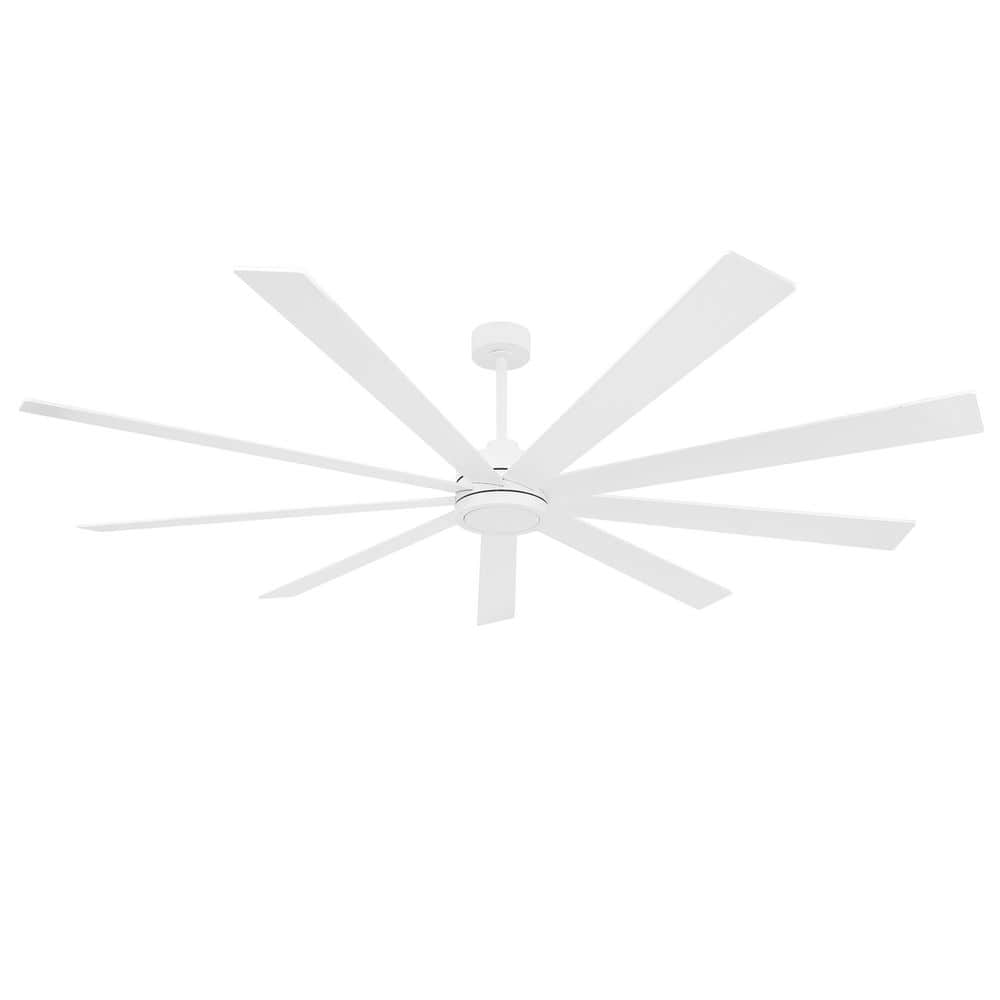 72 in. (6 ft. ) Indoor Ceiling Fan Without Light, 8-Plywood Blades, White price history on PriceWatchPro