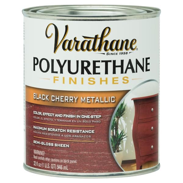Varathane 1-qt.Black Cherry Metallic Polyurethane Finish (Case of 2)