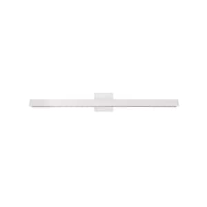 Galleria 23-in 1 Light 16-Watt White Integrated LED Wall Sconce