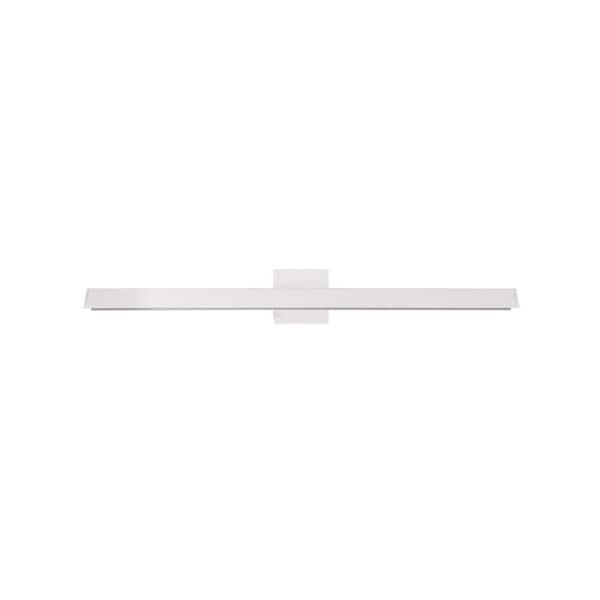 Galleria 23-in 1 Light 16-Watt White Integrated LED Wall Sconce