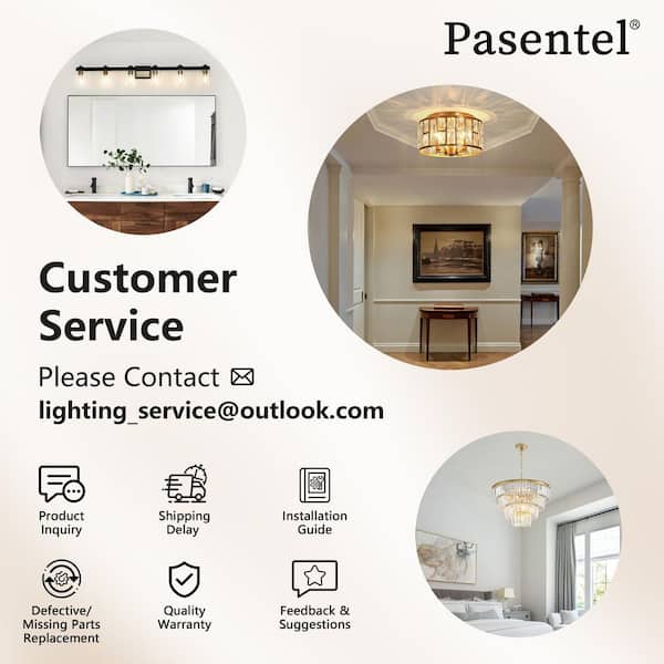 12 in. 3-Light Round Modern Black Drum Semi Flush Mount Ceiling Light with Clear Crystal Glass