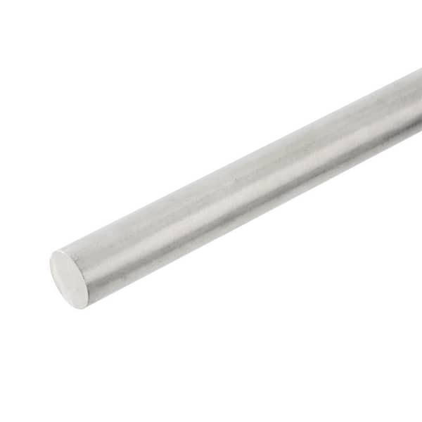 Everbilt 3/8 in. x 48 in. Aluminum Round Rod 800367 - The Home Depot