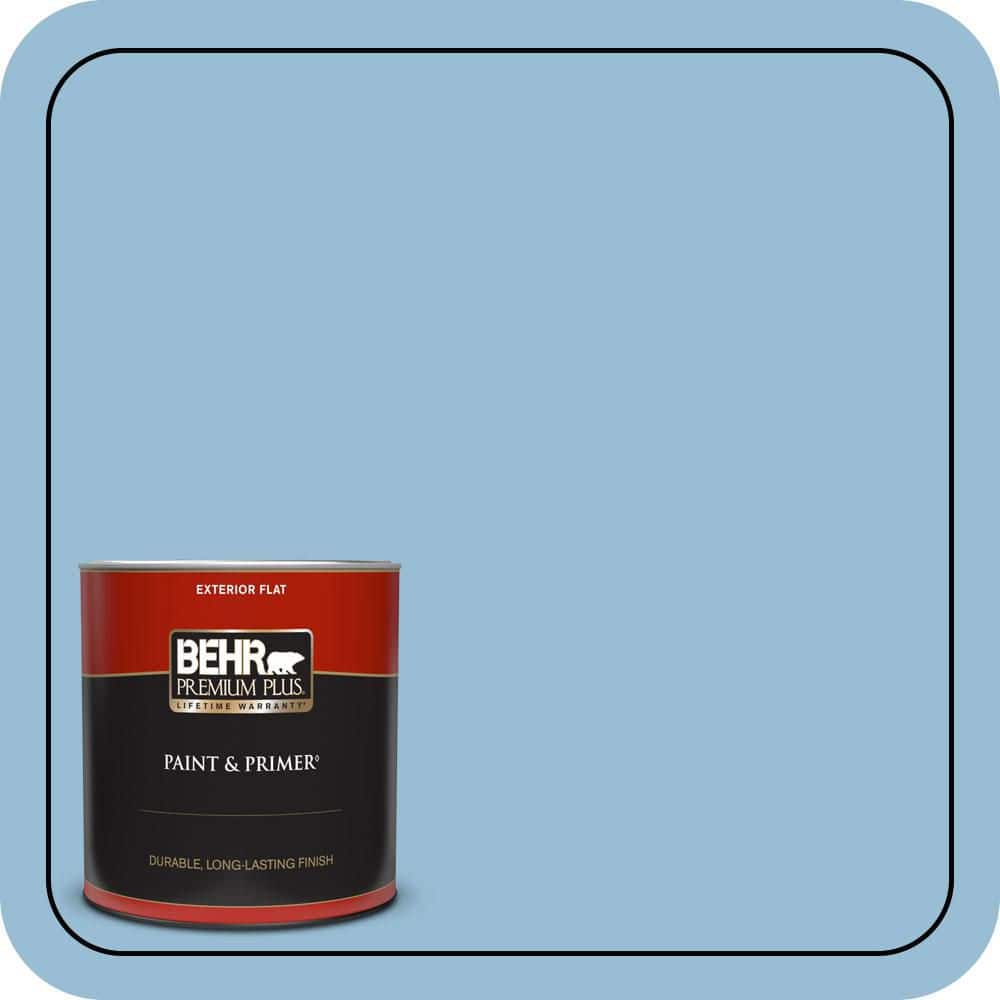 1 qt. #PPU14-11 Gentle Sky Flat Exterior Paint & Primer price history on PriceWatchPro