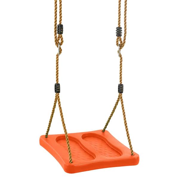 SWINGAN Cool Disc Swing With Adjustable Rope - Fully Assembled - Green  SWDSR-GN - The Home Depot