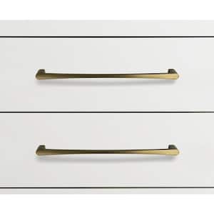 Kent Collection 12 5/8 in. (320 mm) Satin Brass Modern Rectangular Cabinet Bar Pull