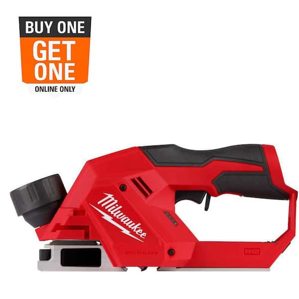 Milwaukee M12 12V Lithium-Ion Brushless Cordless 2 in. Planer (Tool-Only)