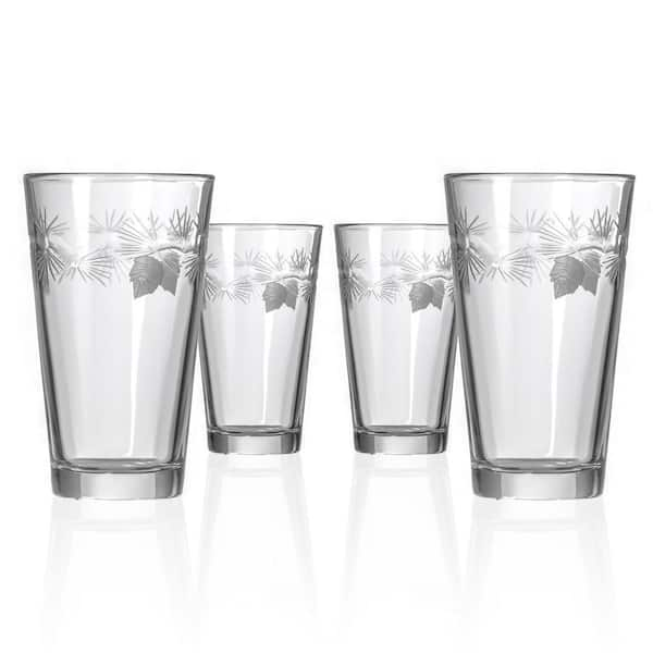 Rolf Glass Icy Pine 16 oz. Beer Pint Glasses - Set of 4 207070-S4 - The ...